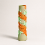 Grip de padel vert et orange Adhérence Max LBS