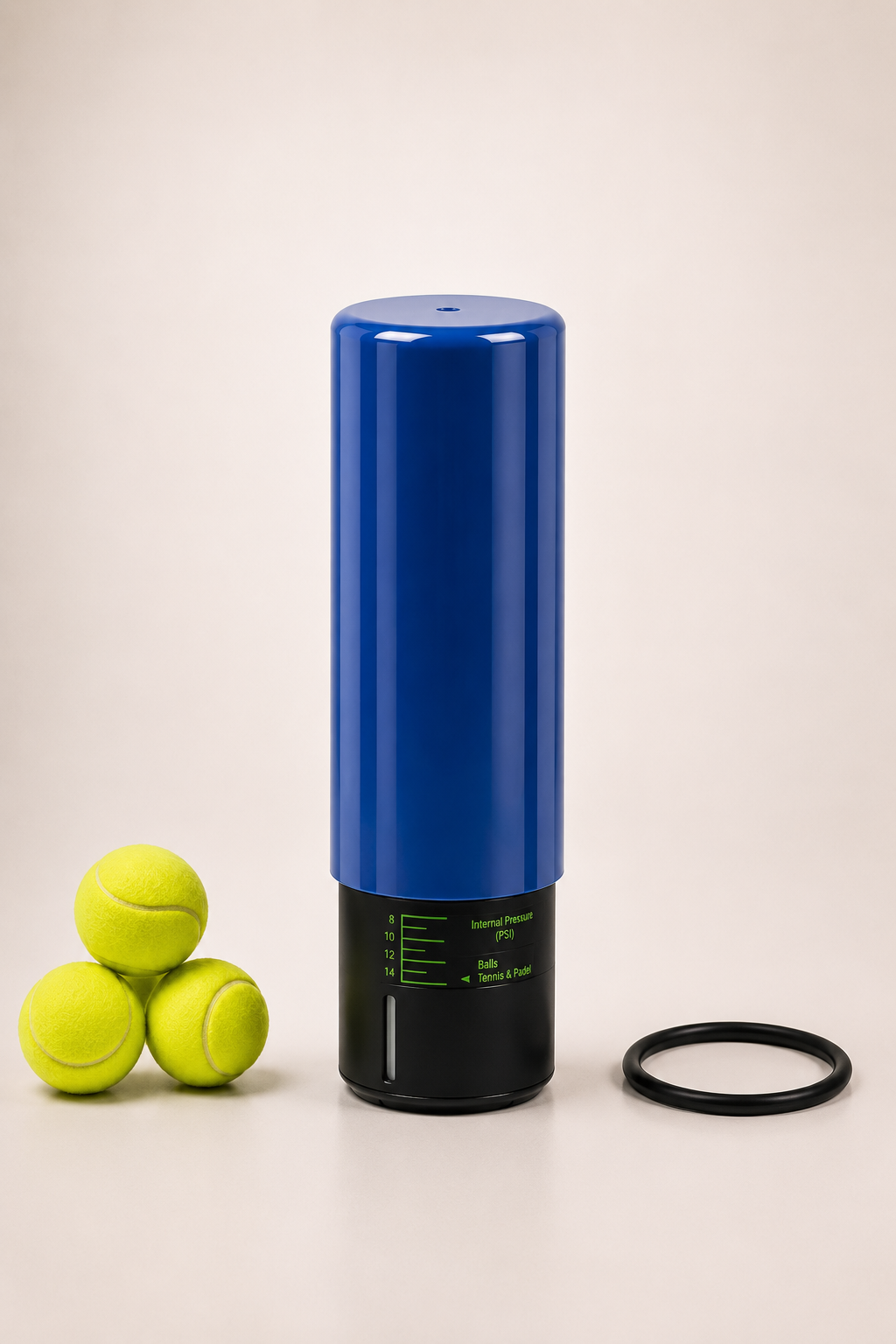 Pressurisateur de balles padel LBS bleu avec balles de padel