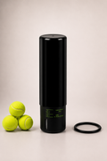 Pressurisateur de balles padel LBS noir avec 3 balles et joint torique