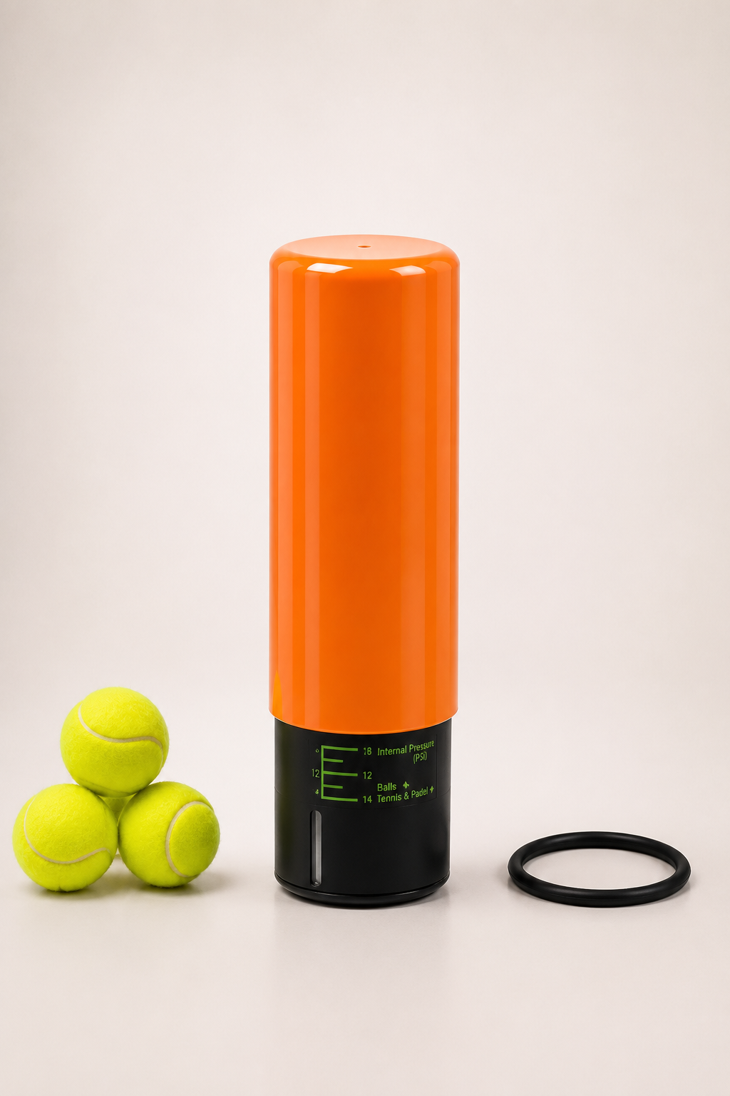 Pressurisateur de balles padel LBS orange avec balles de padel