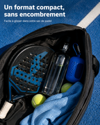 Format compact de la serviette microfibre de padel LBS pour le sac